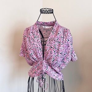 Zara Floral Top